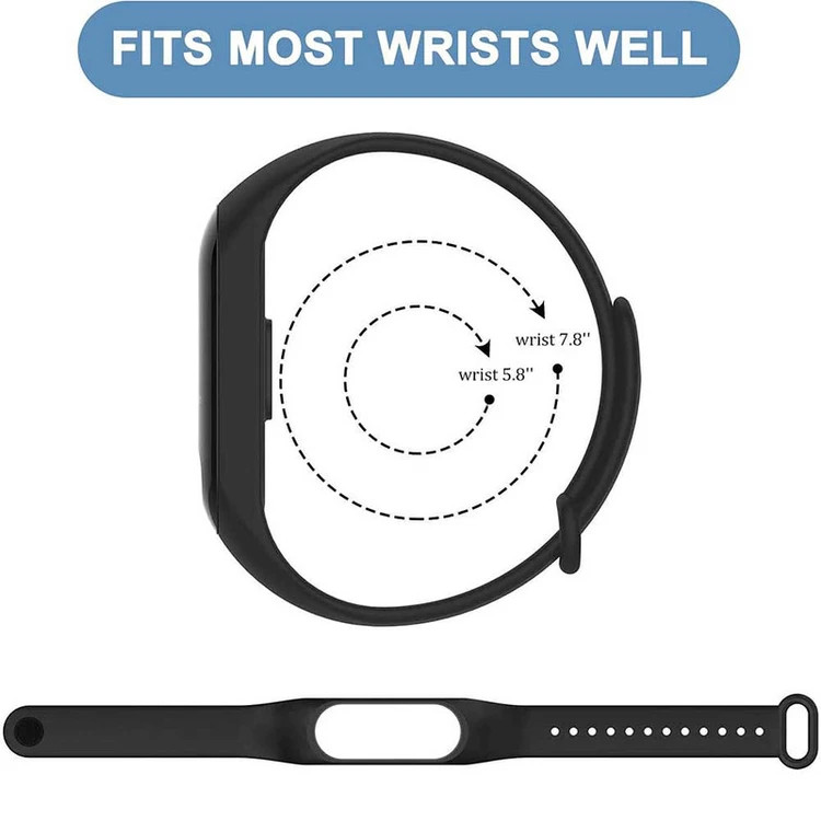 بند سیلیکونی مچ بند هوشمند شیائومی miband 3