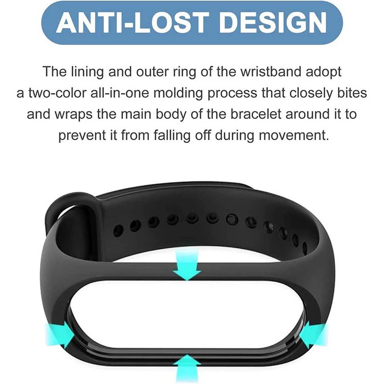 بند سیلیکونی مچ بند هوشمند شیائومی miband 4