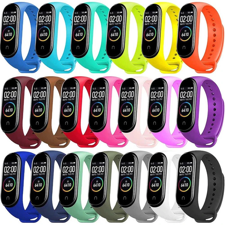 بند سیلیکونی مچ بند هوشمند شیائومی miband 4