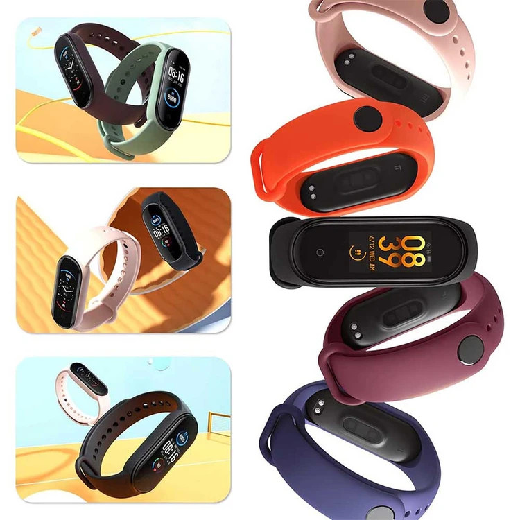 بند سیلیکونی مچ بند هوشمند شیائومی miband 4