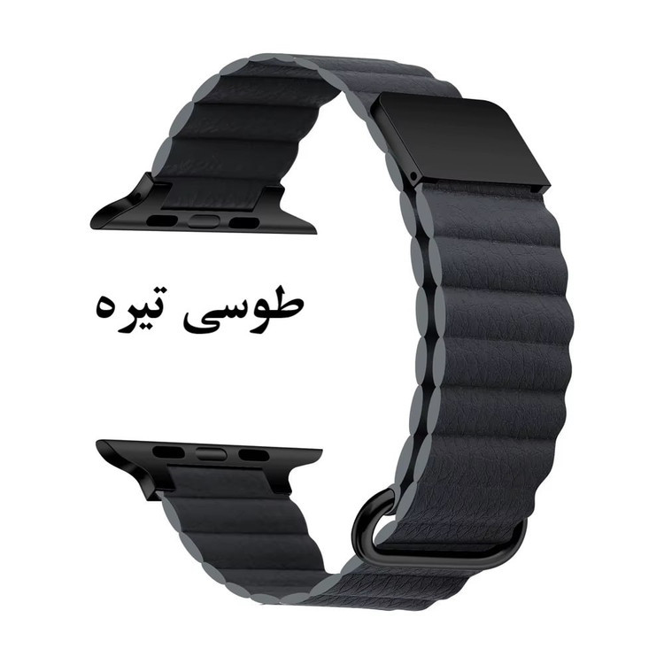 بند چرمی مگنتی اپل واچ مدل Leather link