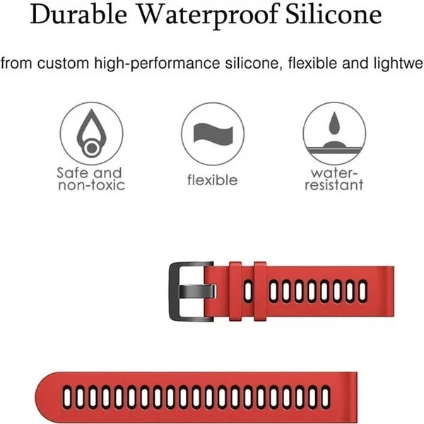 بند سیلیکونی مدل Teddy مناسب برای ساعت های هوشمند شیائومی امیزفیت