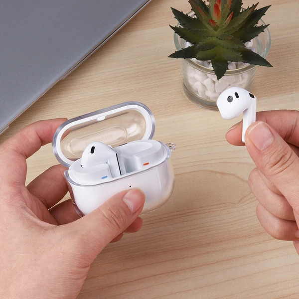 کاور شفاف کیس بادز سامسونگ مناسب Buds 3 , 3 Pro