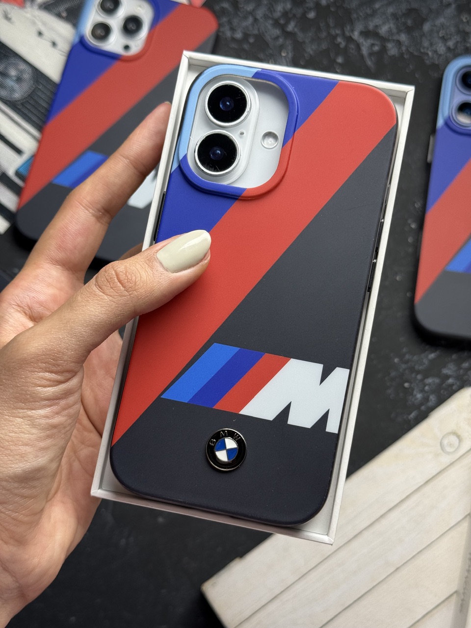 قاب گوشی آیفون مدل  BMW M Sport