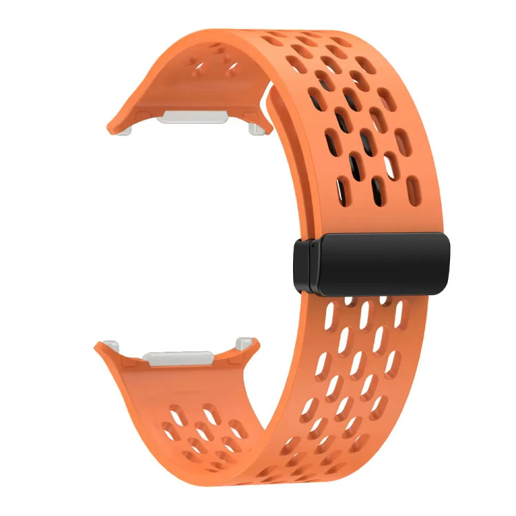 بند سیلیکونی تنفسپذیر مدل Mesh مخصوص Samsung Galaxy Watch Ultra 47mm